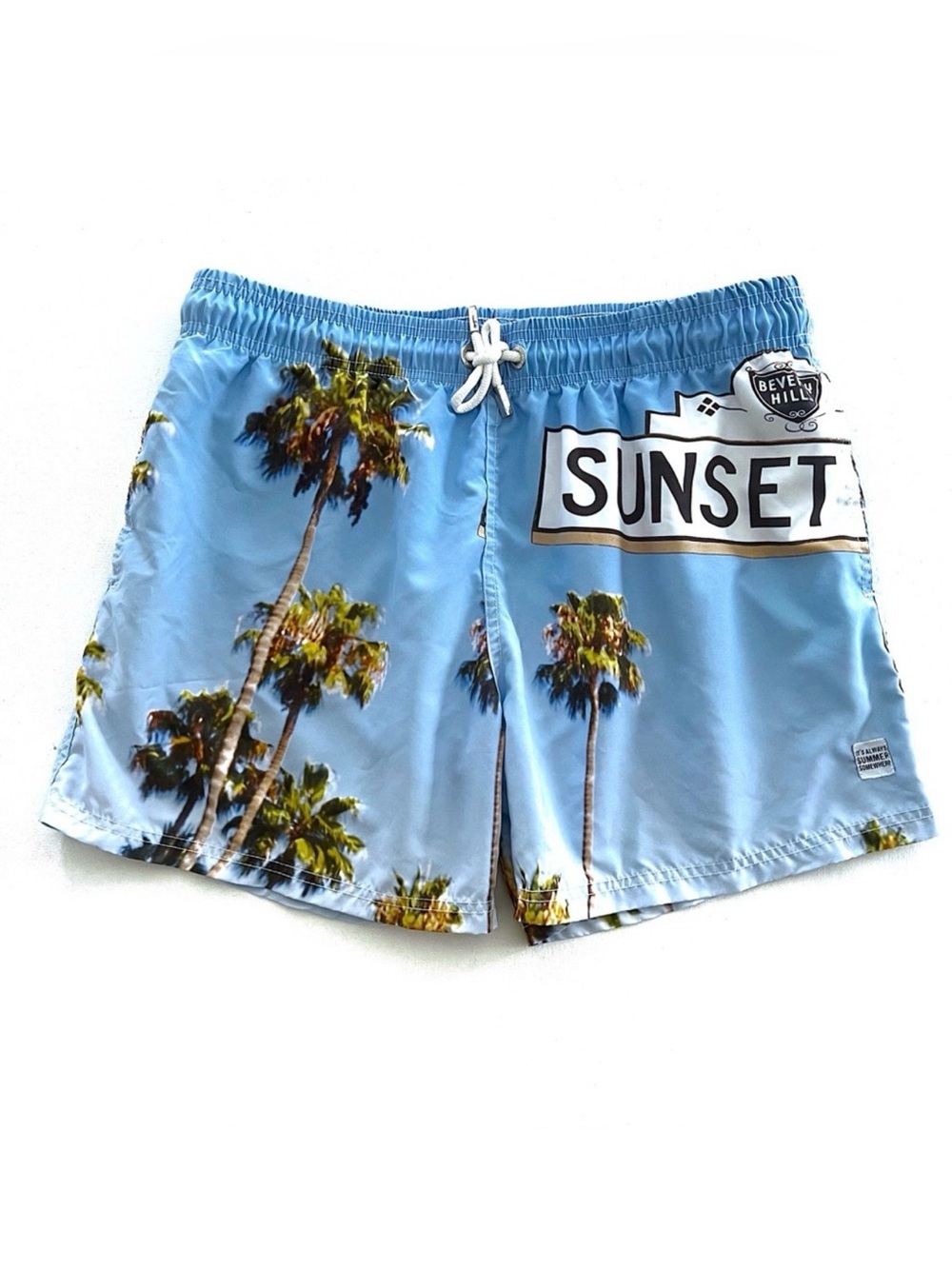 azul Siete Sunset Blvd Swim Shorts Size XXL